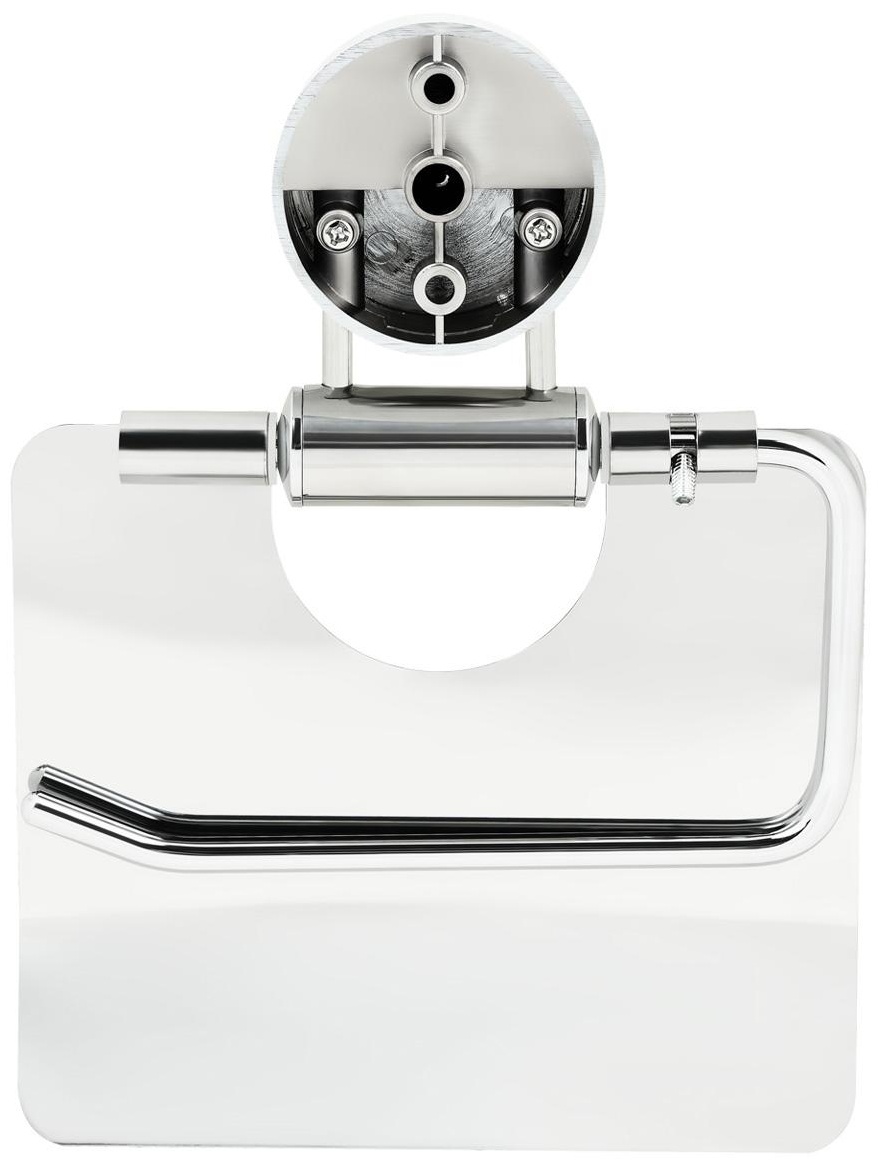 Держатель для туалетной бумаги в рулонах OfficeClean нержавеющая сталь, хром