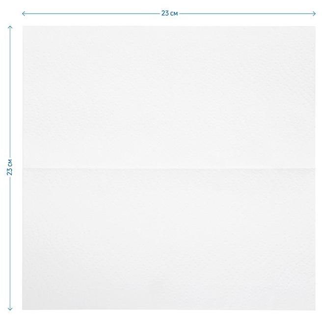 Полотенца бумажные лист. OfficeClean Professional(V-сл) (H3), 1-слойные, 250л/пач., 23*23см, белые