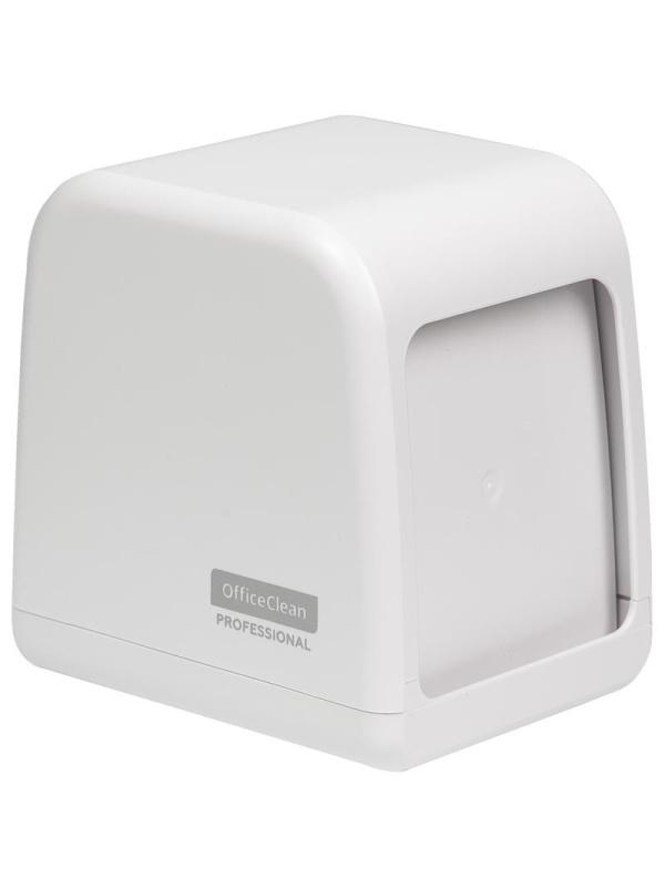 Диспенсер для салфеток настольный OfficeClean Professional, ABS-пластик, белый