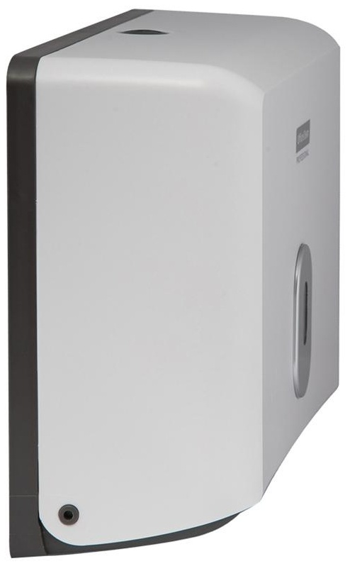 Диспенсер для полотенец листовых OfficeClean Professional система H3, (V-сл.), ABS-пластик, механич., белый