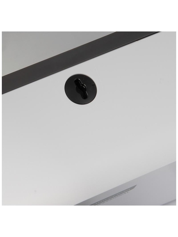 Диспенсер для полотенец листовых OfficeClean Professional система H3, (V-сл.), ABS-пластик, механич., белый