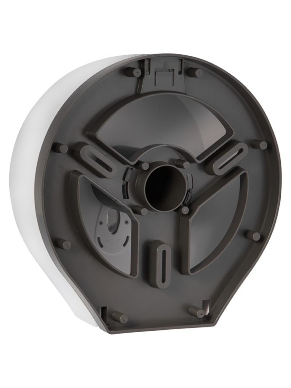 Диспенсер для туалетной бумаги в рулонах OfficeClean Professional, ABS-пластик, механич., белый