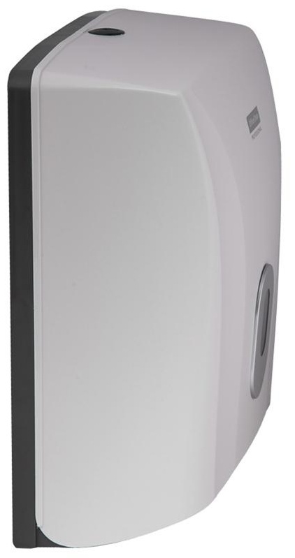 Диспенсер для полотенец листовых OfficeClean Professional система H2, (Z-сл.), ABS-пластик, механич., белый