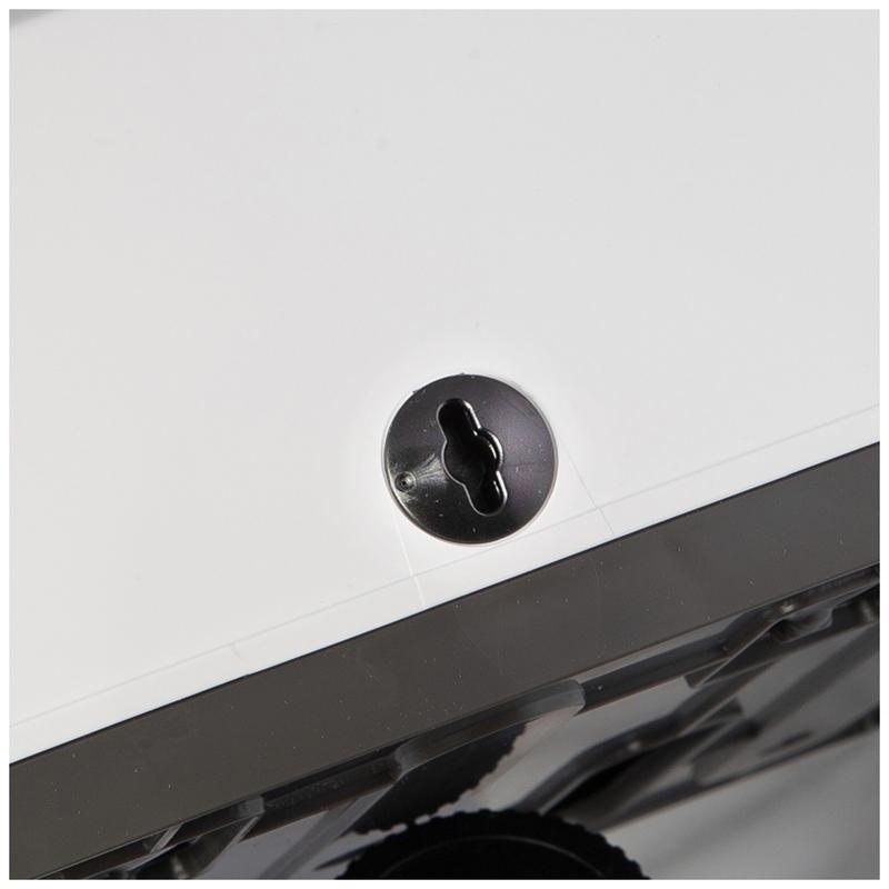 Диспенсер для полотенец листовых OfficeClean Professional система H2, (Z-сл.), ABS-пластик, механич., белый