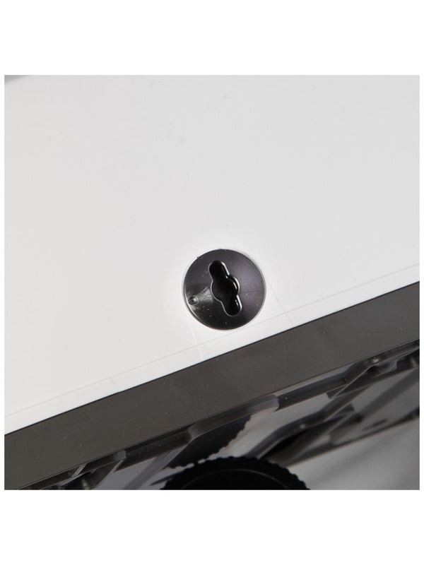 Диспенсер для полотенец листовых OfficeClean Professional система H2, (Z-сл.), ABS-пластик, механич., белый