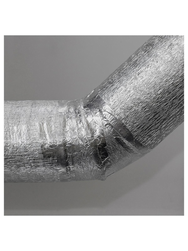 Клейкая лента алюминиевая Aviora, 50мм* 50м, негорючая, непроницаемая, влагостойкая