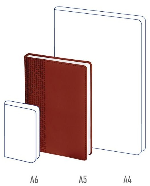 Ежедневник недатированный, А5, 160л., кожзам, Berlingo 