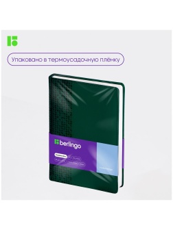 Ежедневник недатированный, А5, 160л., кожзам, Berlingo 