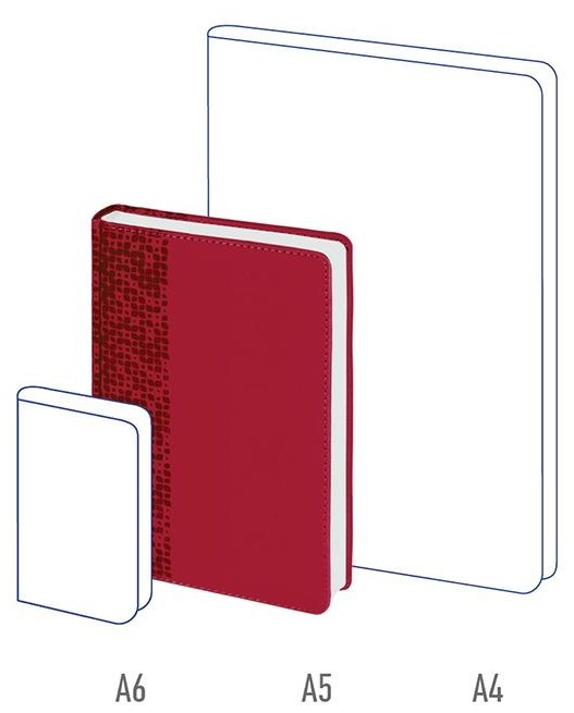 Ежедневник недатированный, А5, 160л., кожзам, Berlingo 