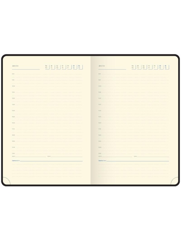 Ежедневник недатированный, А5, 160л., кожзам, Berlingo 