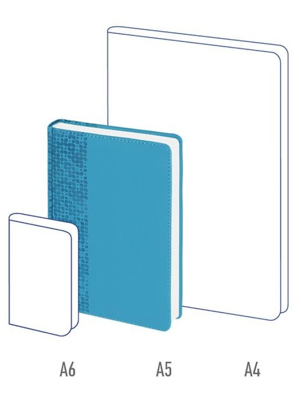 Ежедневник недатированный, А5, 160л., кожзам, Berlingo 