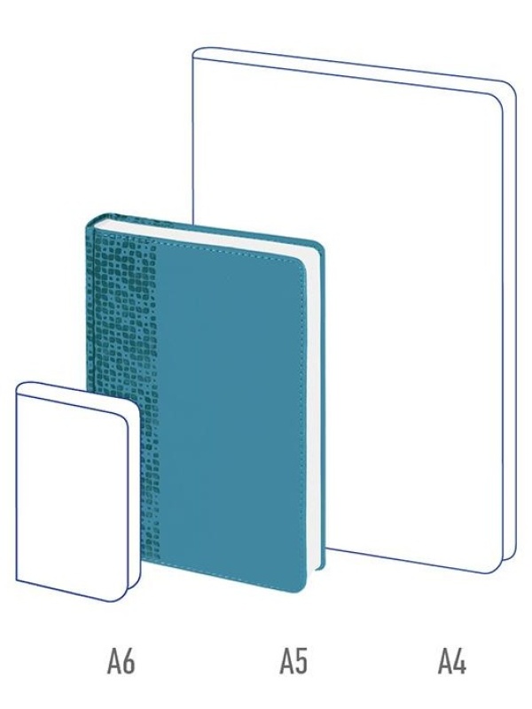 Ежедневник недатированный, А5, 160л., кожзам, Berlingo 