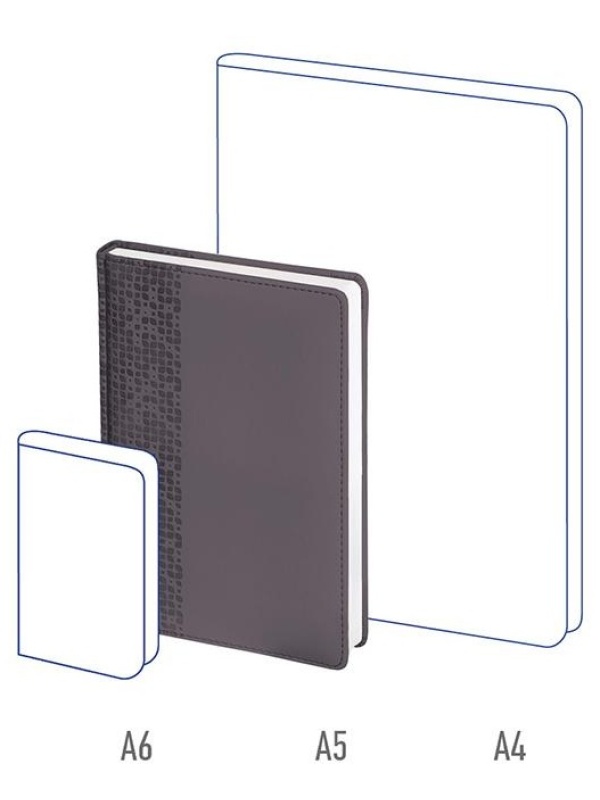 Ежедневник недатированный, А5, 160л., кожзам, Berlingo 