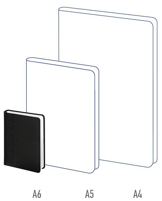 Ежедневник недатированный, А6, 160л., кожзам, Berlingo 