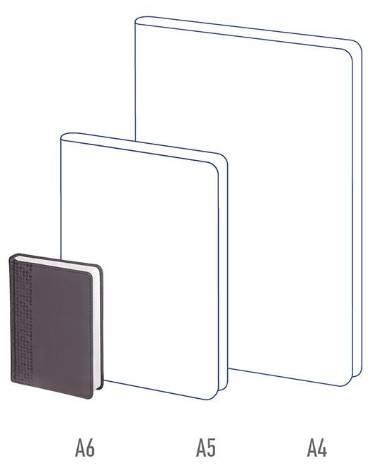 Ежедневник недатированный, А6, 160л., кожзам, Berlingo 