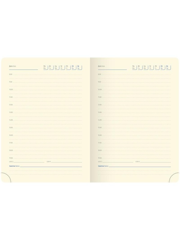 Ежедневник недатированный, А6, 160л., кожзам, Berlingo 