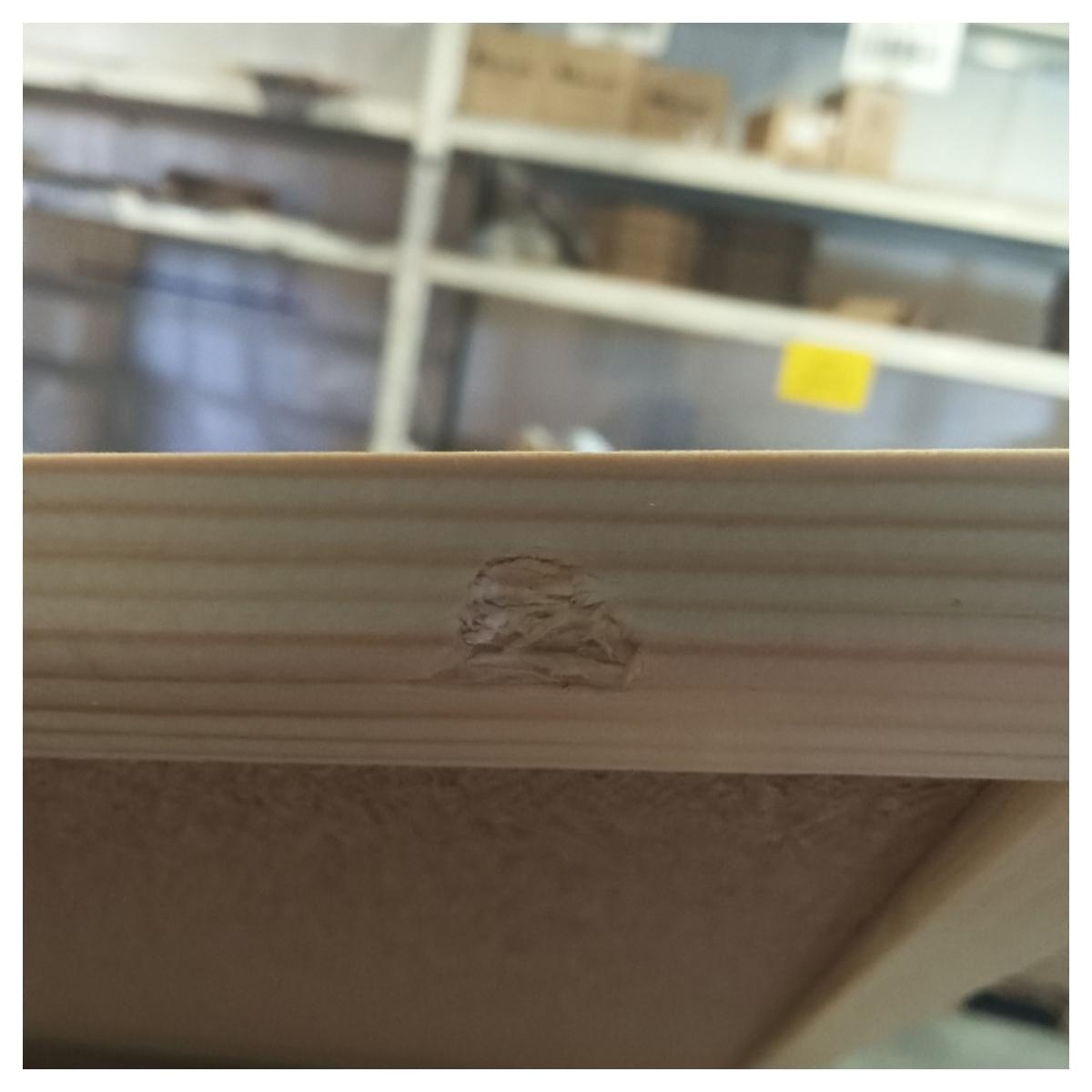 Доска пробковая OfficeSpace, 100*150см, деревянная рамка