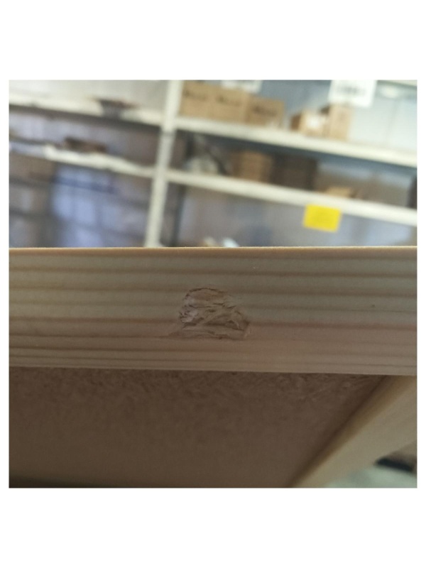 Доска пробковая OfficeSpace, 100*150см, деревянная рамка