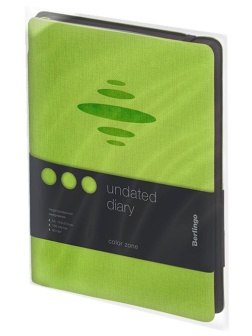 Ежедневник недатированный, А5, 136л., кожзам, Berlingo 