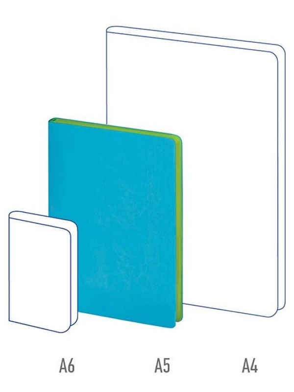 Ежедневник недатированный, А5, 136л., кожзам, Berlingo 