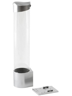 Стаканодержатель AEL, на 50 стаканов, на магните, серебро