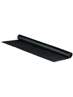 Коврик влаговпитывающий, ворсовый, ребристый OfficeClean, 120*150см, черный