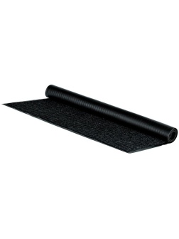 Коврик влаговпитывающий, ворсовый, ребристый OfficeClean, 90*120см, черный