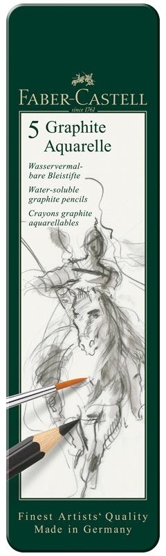 Набор карандашей ч/г акварельных Faber-Castell 