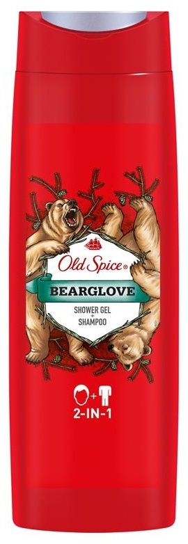Гель для душа + шампунь Old Spice 