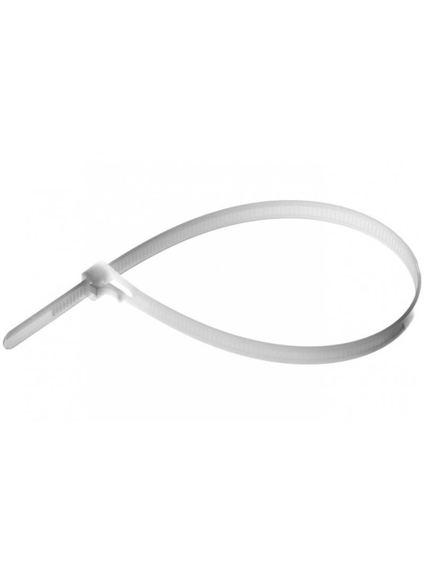 Стяжка (хомут) нейлоновая Smartbuy, 3,6*150, 100шт., белый