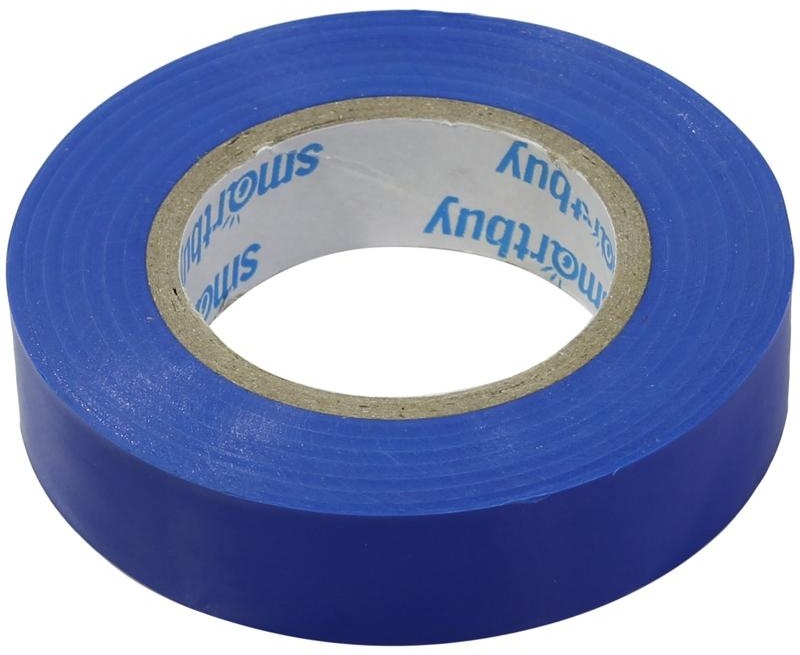 Изолента Smartbuy, 15мм*20м 130мкм, синяя, инд. упаковка