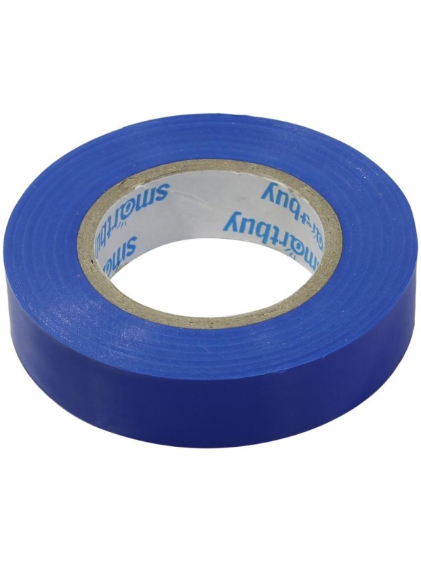 Изолента Smartbuy, 15мм*20м 130мкм, синяя, инд. упаковка