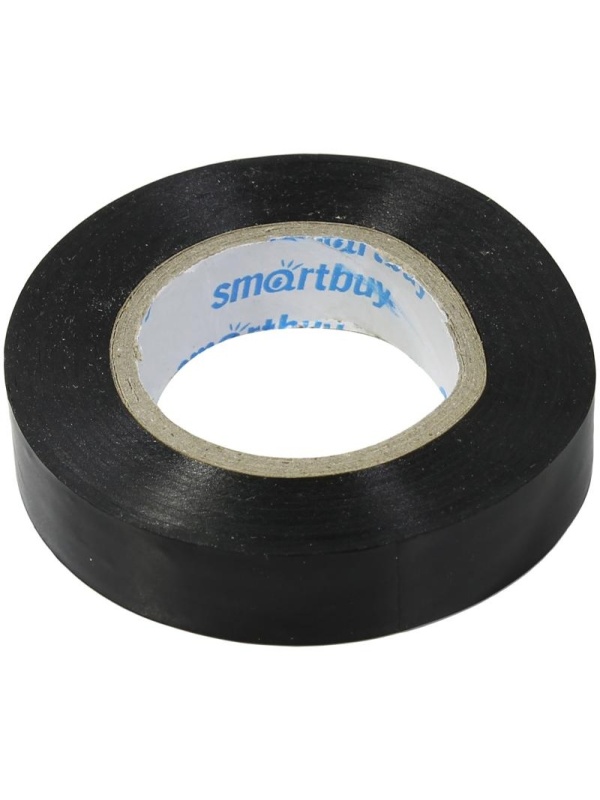 Изолента Smartbuy, 15мм*20м 130мкм, черная, инд. упаковка