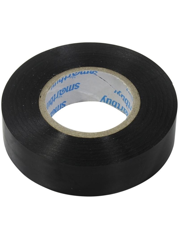 Изолента Smartbuy, 19мм*20м, 180мкм, черная, инд. упаковка