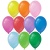 Воздушные шары,  50шт., М12/30см, MESHU, пастель, 10 цветов ассорти