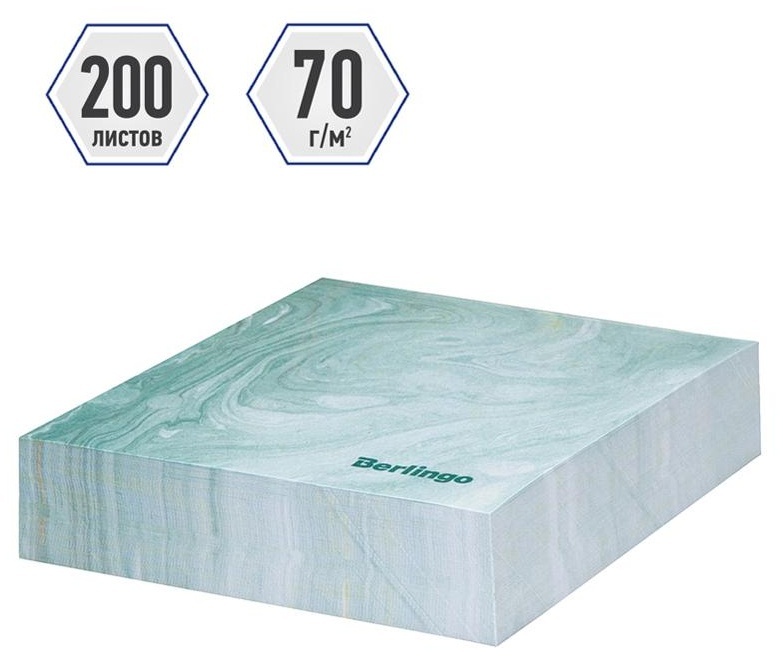 Блок для записи декоративный на склейке Berlingo 