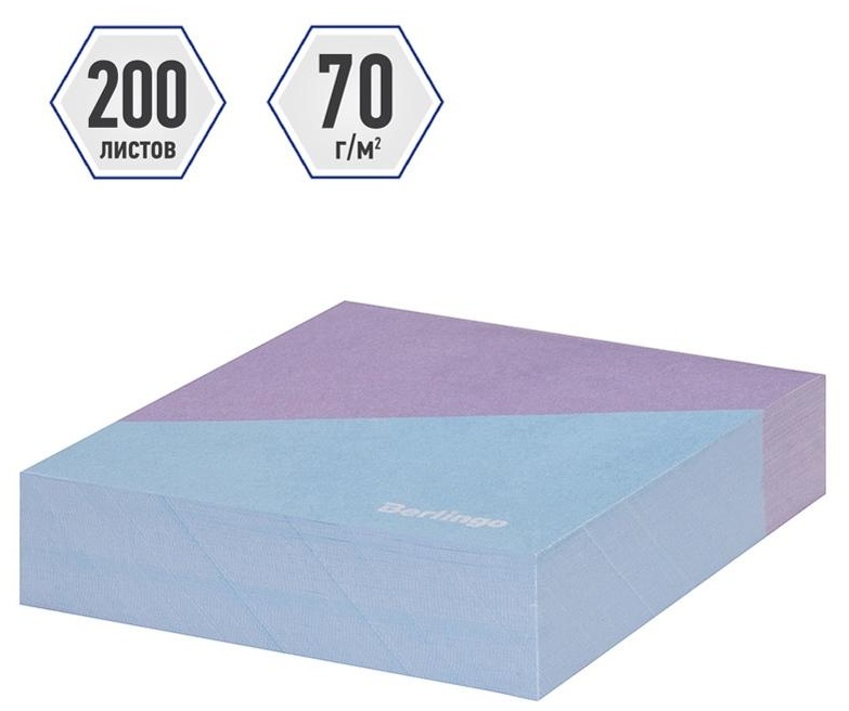 Блок для записи декоративный на склейке Berlingo 