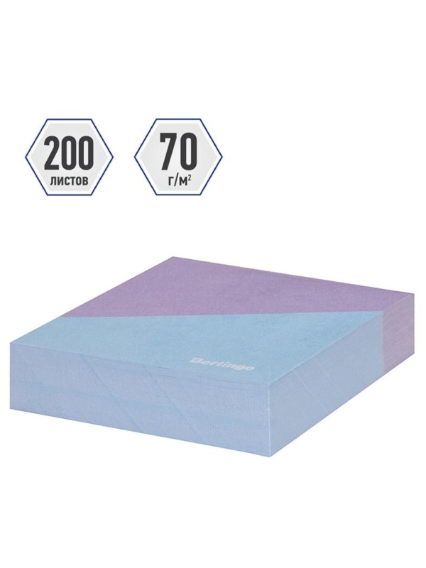 Блок для записи декоративный на склейке Berlingo 