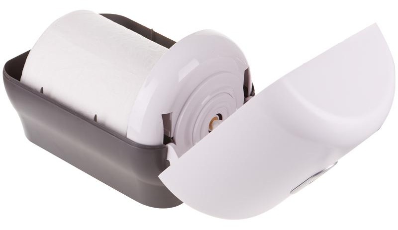 Диспенсер для полотенец в рулонах OfficeClean Professional, с центральной вытяжкой(M1/M2), белый