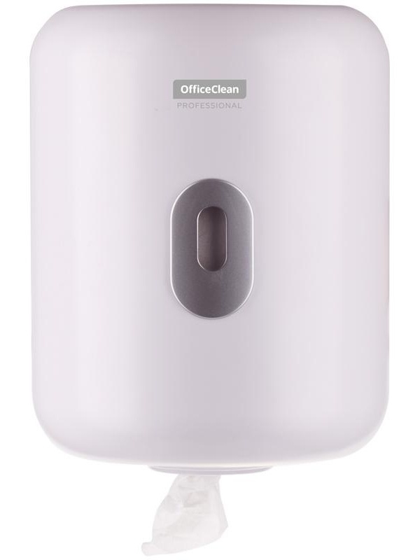 Диспенсер для полотенец в рулонах OfficeClean Professional, с центральной вытяжкой(M1/M2), белый