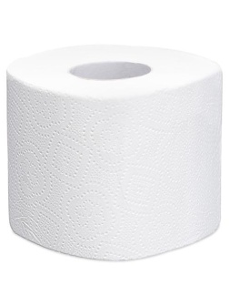 Бумага туалетная Focus Economic Choice, 2 слойн, мини-рулон, 16,2м/рул., 8шт., тиснение, белая, 8 шт.