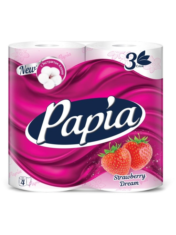 Бумага туалетная Papia 