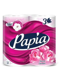 Бумага туалетная Papia 
