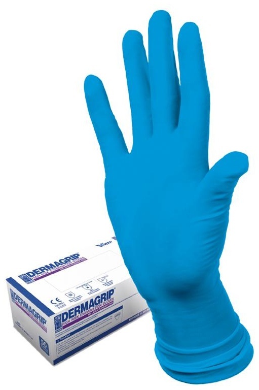 Перчатки латексные медицинские Dermagrip 