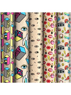 Упаковочная бумага крафт 70*100см, ArtSpace 