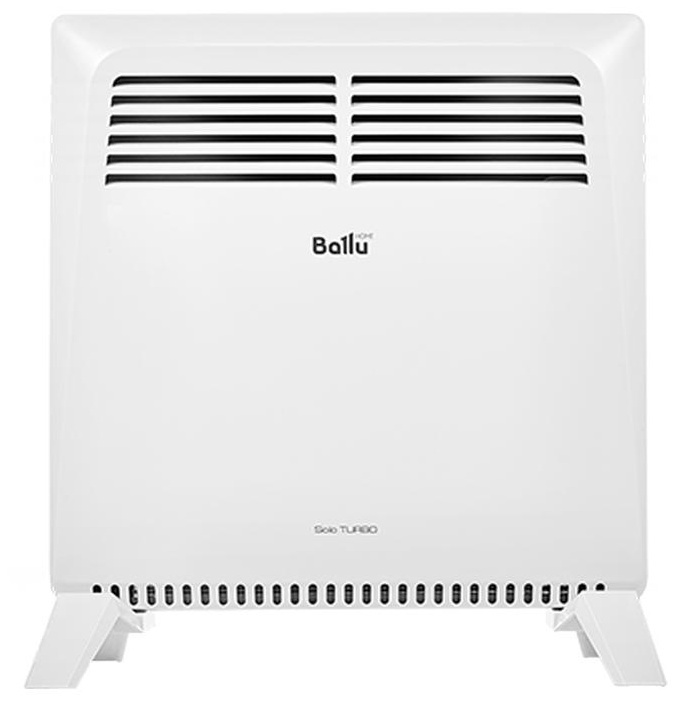 Конвектор Ballu Solo Turbo BEC/SMT-1000, 1000Вт, механич. тип, 15м, белый (ПОД ЗАКАЗ)