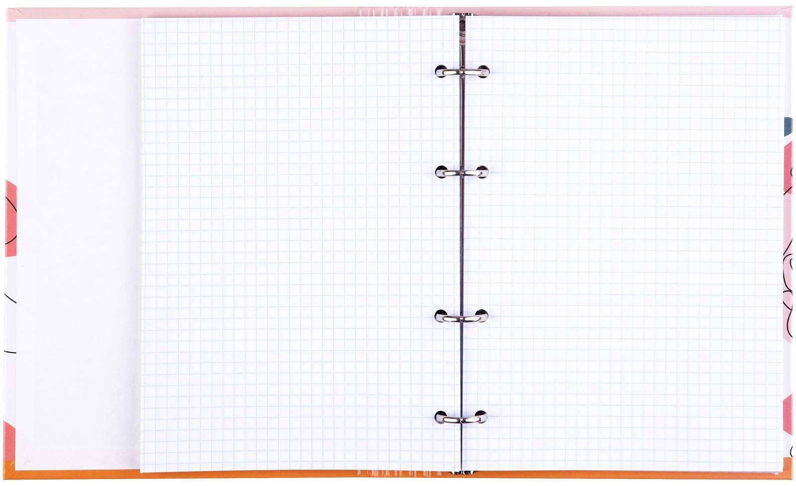 Тетрадь на кольцах А5, 120л., 7БЦ, ArtSpace 