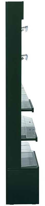 Стойка Faber-Castell деревянная с пластиковыми дисплеями, В 1800* Ш 500 *Г 300