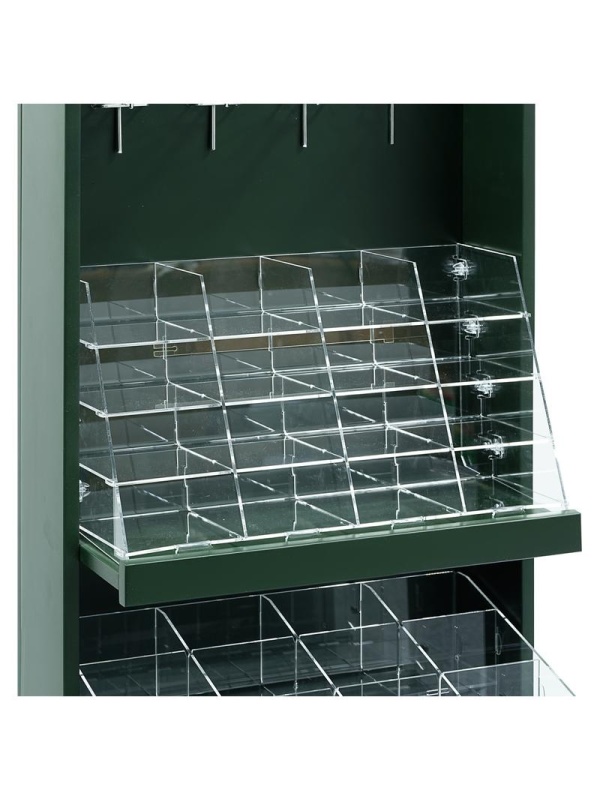 Стойка Faber-Castell деревянная с пластиковыми дисплеями, В 1800* Ш 500 *Г 300