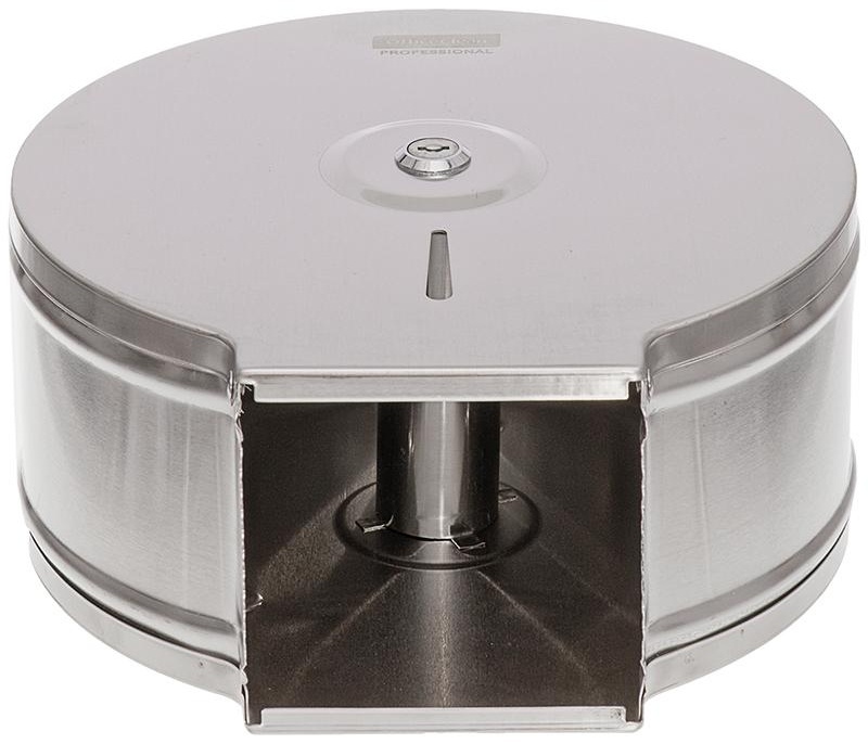 Диспенсер для туалетной бумаги OfficeClean Professional, нержавеющая сталь